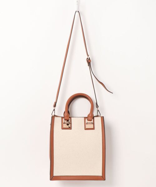 N.（N. Natural Beauty Basic）（エヌエヌナチュラルビューティーベーシック）の「【追加生産】スクエアメタルトートバッグ（トートバッグ・レディース・ブラウン系その他/グリーン・ﾌﾘ-）」の5枚目の写真