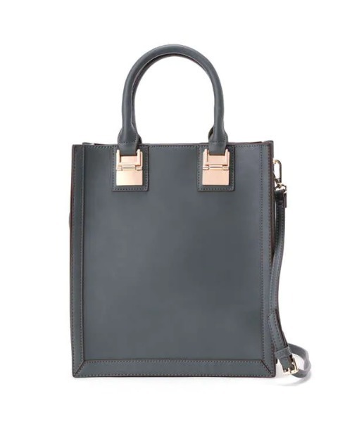 N.（N. Natural Beauty Basic）（エヌエヌナチュラルビューティーベーシック）の「【追加生産】スクエアメタルトートバッグ（トートバッグ・レディース・ブラウン系その他/グリーン・ﾌﾘ-）」の15枚目の写真