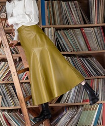 Keeepy | 【Keeepy】fake leather mermaid skirt(スカート)