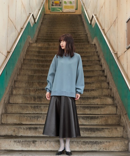 Keeepy(キーピー)の「【Keeepy】fake leather mermaid skirt(スカート・レディース・イエロー/ブラック・FREE)」の11枚目の写真