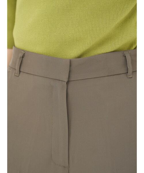 YECCA VECCA（イェッカヴェッカ）の「・クロップドワイドパンツ＊（その他パンツ・レディース・ブラック/ブラウン/キャメル・M/S）」の22枚目の写真