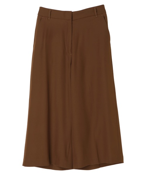 YECCA VECCA（イェッカヴェッカ）の「・クロップドワイドパンツ＊（その他パンツ・レディース・ブラック/ブラウン/キャメル・M/S）」の9枚目の写真