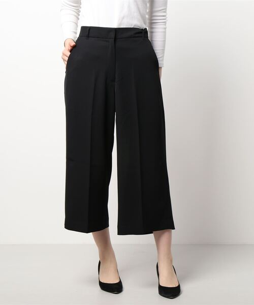 YECCA VECCA（イェッカヴェッカ）の「・クロップドワイドパンツ＊（その他パンツ・レディース・ブラック/ブラウン/キャメル・M/S）」の14枚目の写真