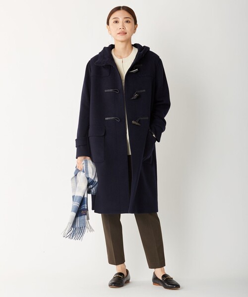 J.PRESS(ジェイプレス)の「【WEB限定カラーあり】【洗える】NEWESTバックピーチ テーパード パンツ(その他パンツ・レディース・黄土色系/ブラック系/ブラウン系/ピンク系・13/9/11/7)」の5枚目の写真