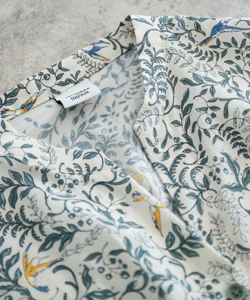 NOMBRE IMPAIR（ノンブルアンペール）の「パネルリーフ　前開きブラウス（シャツ/ブラウス・レディース・キナリ・FREE）」の12枚目の写真