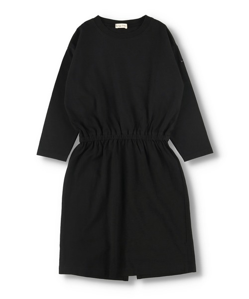 BRANSHES（ブランシェス）の「後ろスリット長袖ワンピース（ワンピース・キッズ・ブラック/ライトベージュ/ピンク・100cm/130cm/120cm/150cm/110cm/140cm）」の14枚目の写真