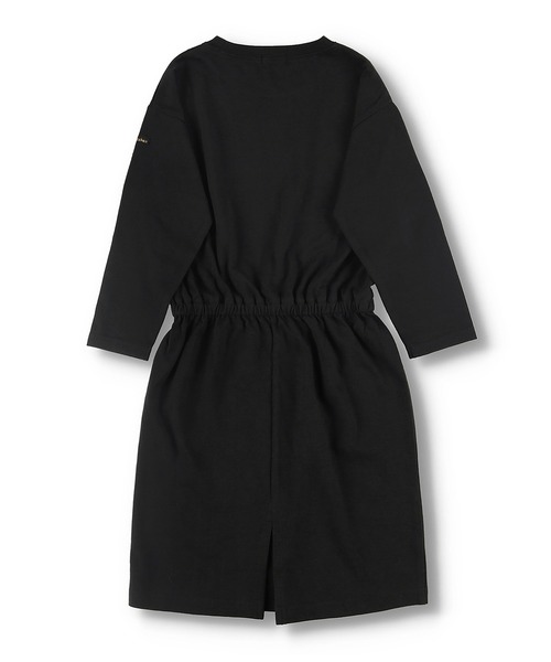 BRANSHES（ブランシェス）の「後ろスリット長袖ワンピース（ワンピース・キッズ・ブラック/ライトベージュ/ピンク・100cm/130cm/120cm/150cm/110cm/140cm）」の15枚目の写真