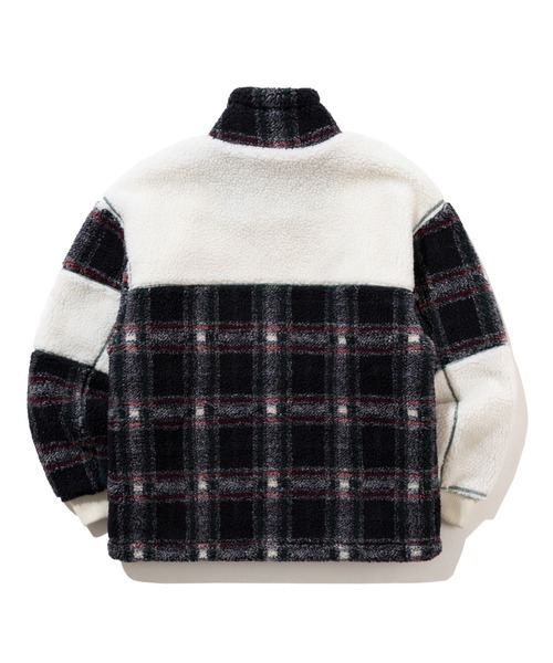 ROMANTIC CROWNのCOLOR SCHEME FLEECE JACKET 全3色 ROMANTIC CROWN（ロマンティッククラウン）の「【ROMANTIC CROWN