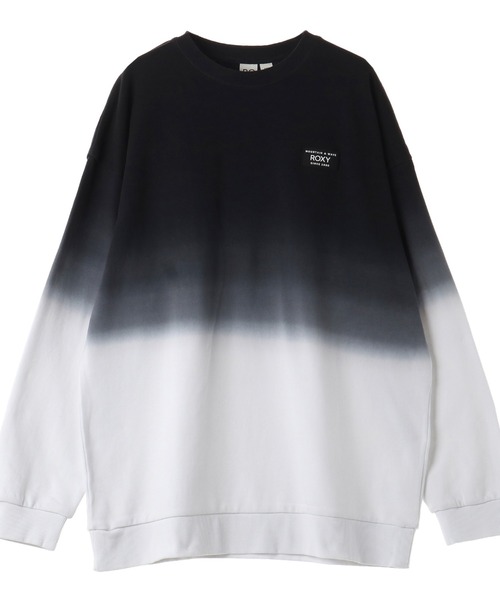 ROXY(ロキシー)の「PAPARAZZI/ロキシータイダイスウェットトレーナー(スウェット・レディース・ブラウン/ブルー/ブラック・SMALL/MEDIUM/LARGE)」の9枚目の写真