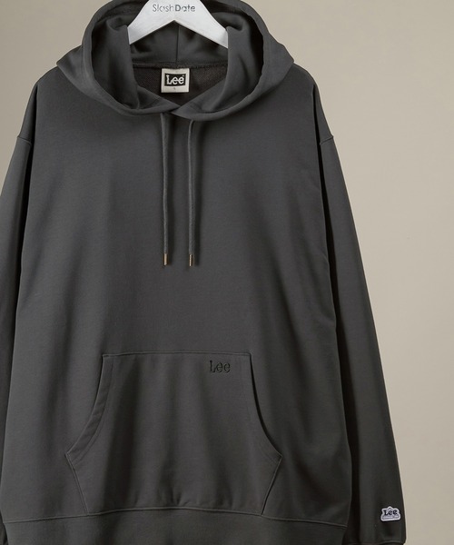 Lee（リー）の「【LEE/リー】袖ワッペン ポケット刺繍 プルオーバーパーカー/フーディ―（パーカー・メンズ・ホワイト/チャコールグレー/ブラック/ワイン・M/L/XL）」の14枚目の写真