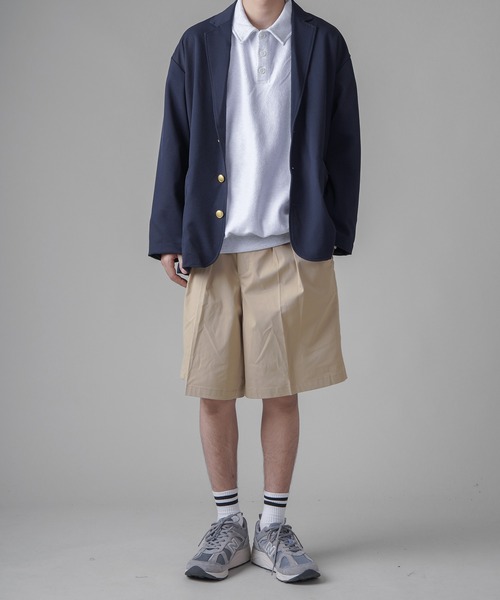 SPINNS（スピンズ）の「【ビックシルエット】紺ブレザージャケット（テーラードジャケット・メンズ・ネイビー・ONESIZE）」の12枚目の写真