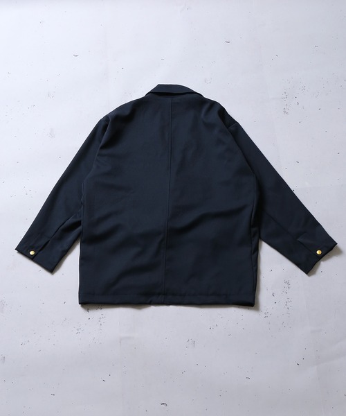 SPINNS（スピンズ）の「【ビックシルエット】紺ブレザージャケット（テーラードジャケット・メンズ・ネイビー・ONESIZE）」の11枚目の写真