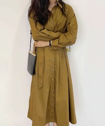 me+em select | ステンカラーロングトレンチコート(トレンチコート)