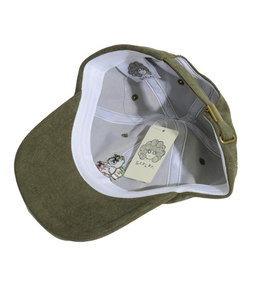ScoLar（スカラー）の「KUMAEATS CAP（キャップ・レディース・ブラック/カーキ/ベージュ・FREE）」の7枚目の写真