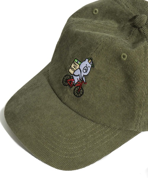 ScoLar（スカラー）の「KUMAEATS CAP（キャップ・レディース・ブラック/カーキ/ベージュ・FREE）」の15枚目の写真