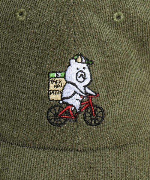 ScoLar（スカラー）の「KUMAEATS CAP（キャップ・レディース・ブラック/カーキ/ベージュ・FREE）」の16枚目の写真