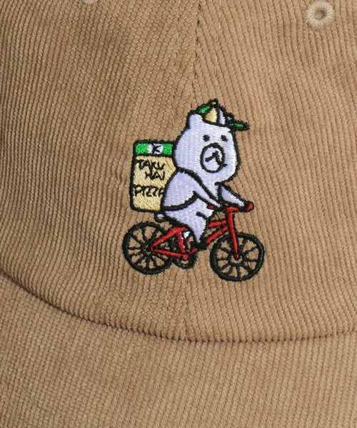 ScoLar（スカラー）の「KUMAEATS CAP（キャップ・レディース・ブラック/カーキ/ベージュ・FREE）」の13枚目の写真