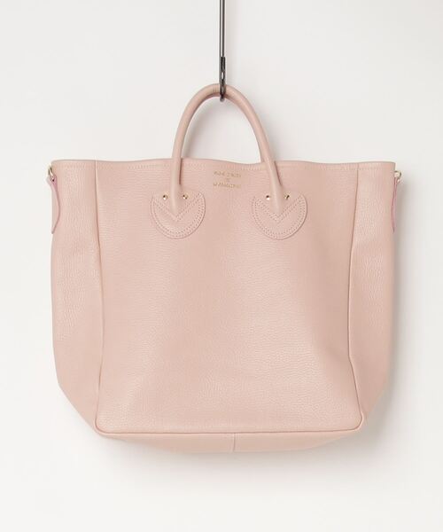 YOUNG&OLSEN The DRYGOODS STORE(ヤングアンドオルセン)の「【YOUNG & OLSEN The DRYGOODS STORE】/EMBOSSED LEATHER D TOTE M サイズ(ショルダーバッグ・レディース・ブラウン/ブラック/ローズ/ベージュ/イエロー系その他/グレー系その他/ブルー系その他/プラム/その他/ブルー/ブラウン系その他/ベージュ系その他/オリーブ/レッド系その他/ブラック系その他2・FREE)」の13枚目の写真