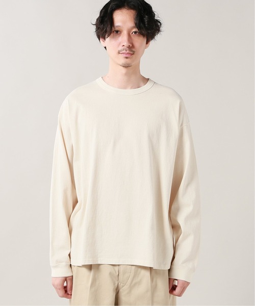 JOURNAL STANDARD(ジャーナルスタンダード)の「スーパーアメリカンドライ ロンTEE(Tシャツ/カットソー・メンズ・ホワイト/アイボリー/ブラック・LARGE/MEDIUM)」の5枚目の写真