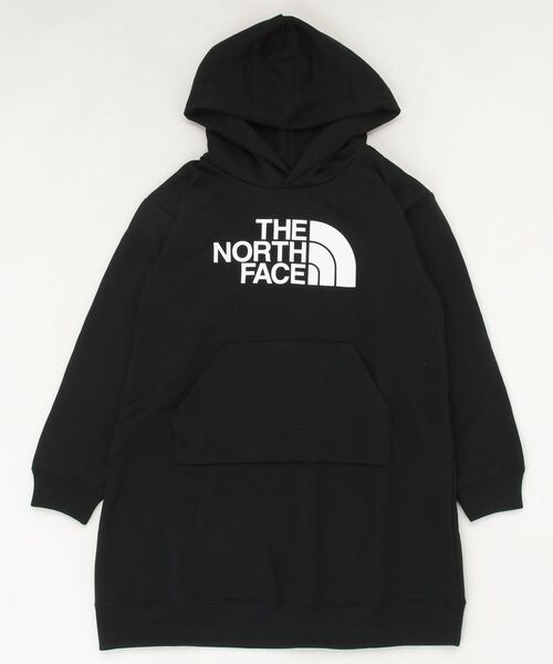 THE NORTH FACE（ザノースフェイス）の「ザ ノース フェイス THE NORTH FACE G Logo Onepiece(ガールズロゴワンピース)（ワンピース・キッズ・グレー/ネイビー/ブラック・130cm/150cm/140cm）」の2枚目の写真
