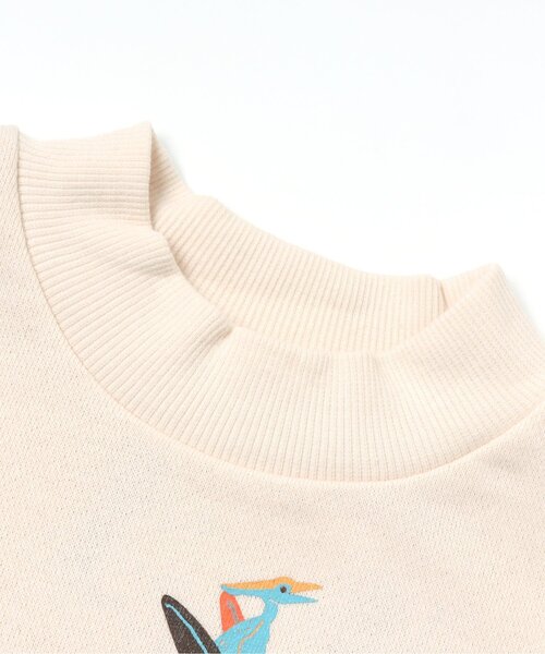 BREEZE（ブリーズ）の「/きょうりゅうボディオール（肌着・キッズ・カーキ/アイボリー・70/80）」の5枚目の写真