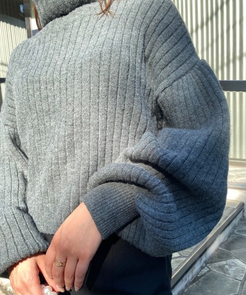 one after another NICE CLAUP(ワンアフターアナザーナイスクラップ)の「単品でも着まわし抜群!2wayニット×マーメイドワンピースセットアップ(ワンピース・レディース・ブラック/ピンク/モカ/チェック・FREE)」の17枚目の写真