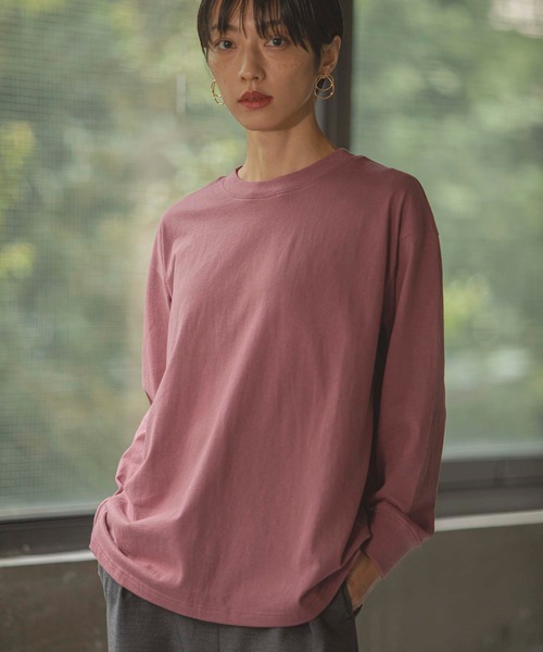 ANT(アント)の「オーガニックバックプリントロンTEE【ANT】(Tシャツ/カットソー・レディース・ホワイト/ブラック/ピンク・FREE)」の12枚目の写真