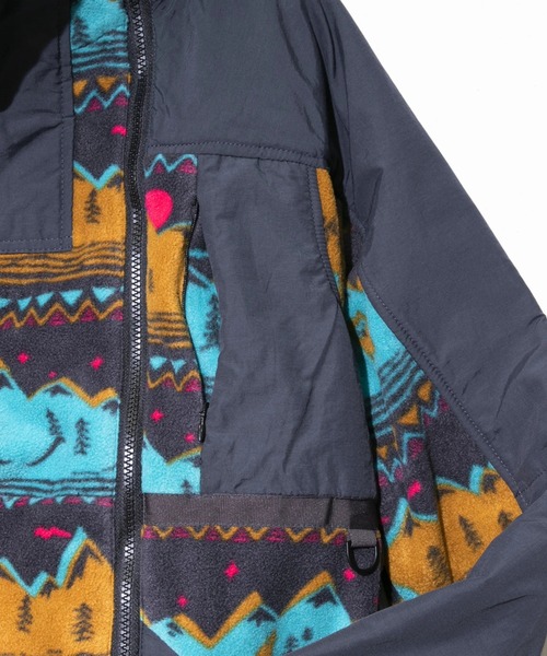 go slow caravan（ゴースローキャラバン）の「COBMASTER/コブマスター　マイクロフリース 総柄Wジップマウンテンパーカー（マウンテンパーカー・メンズ・カモフラージュ/その他1・LARGE/MEDIUM/X-LARGE）」の4枚目の写真