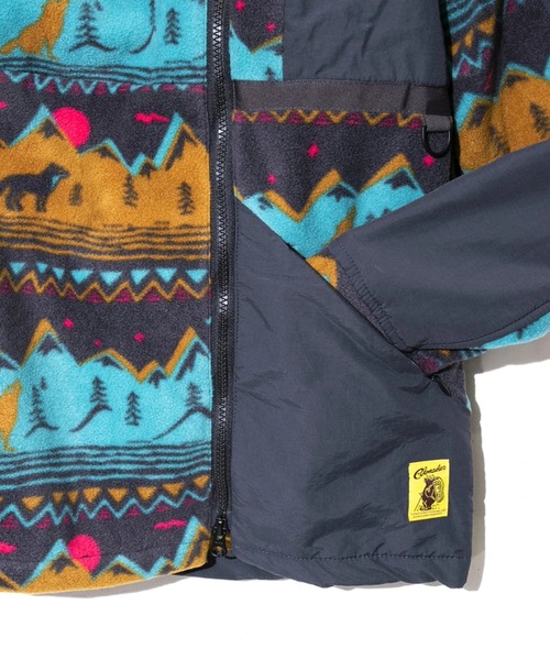 go slow caravan（ゴースローキャラバン）の「COBMASTER/コブマスター　マイクロフリース 総柄Wジップマウンテンパーカー（マウンテンパーカー・メンズ・カモフラージュ/その他1・LARGE/MEDIUM/X-LARGE）」の5枚目の写真