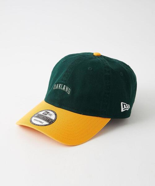 【別注】＜NEW ERA×green label relaxing＞9TWENTYアーチロゴキャップ