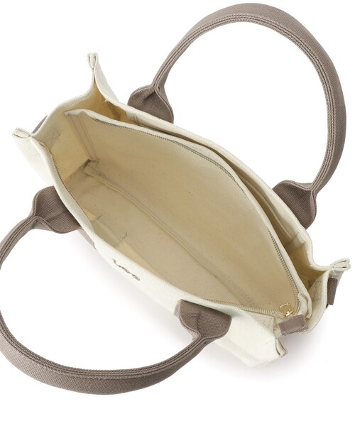 Lee（リー）の「◆【Lee別注】スクエアキャンバス2WAYトート（トートバッグ・レディース・ライトブルー/ブラック/ダークグレー/ライトベージュ/グリーン/ピンク・00）」の10枚目の写真