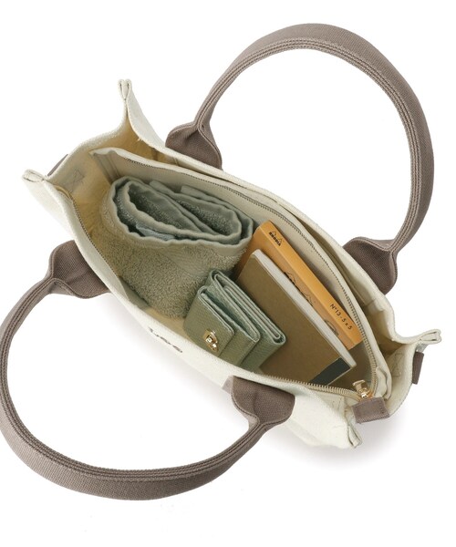 Lee（リー）の「◆【Lee別注】スクエアキャンバス2WAYトート（トートバッグ・レディース・ライトブルー/ブラック/ダークグレー/ライトベージュ/グリーン/ピンク・00）」の11枚目の写真