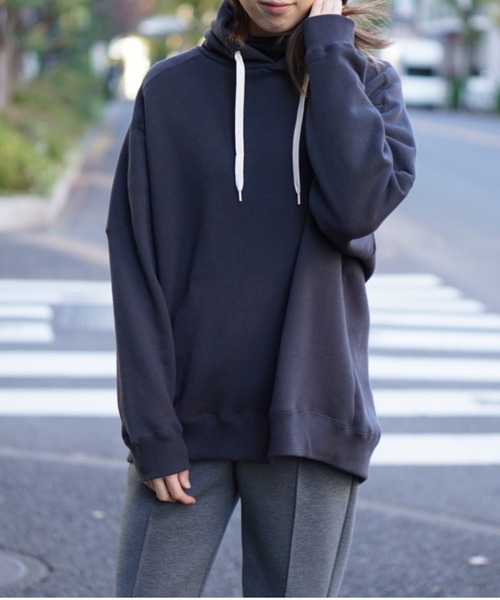 PENNEYS/ペニーズ LADIES BACKSIDE ZIP SWEAT TUNIC