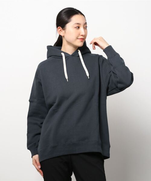 PENNEYS（ぺニーズ）の「PENNEYS/ペニーズ LADIES BACKSIDE ZIP SWEAT TUNIC（パーカー・レディース・ベージュ/ブラウン/グレー・ONE SIZE）」の13枚目の写真