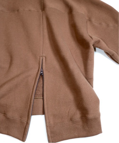 PENNEYS（ぺニーズ）の「PENNEYS/ペニーズ LADIES BACKSIDE ZIP SWEAT TUNIC（パーカー・レディース・ベージュ/ブラウン/グレー・ONE SIZE）」の19枚目の写真