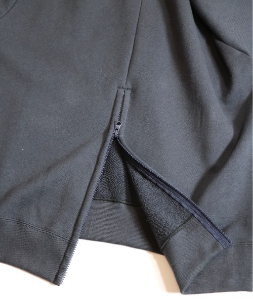 PENNEYS（ぺニーズ）の「PENNEYS/ペニーズ LADIES BACKSIDE ZIP SWEAT TUNIC（パーカー・レディース・ベージュ/ブラウン/グレー・ONE SIZE）」の11枚目の写真