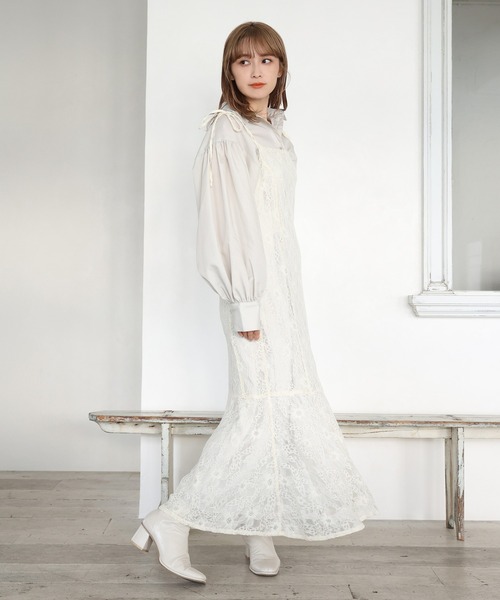 セール】マルチWAY シャツマーメイドキャミワンピースセット