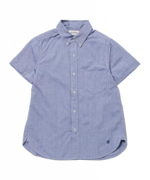 BEAMS BOY(ビームスボーイ)の「BEAMS BOY / オックスフォード ボタンダウン ショートスリーブ(シャツ/ブラウス・レディース・ホワイト/イエロー/ネイビー/パープル・ONE SIZE)」の8枚目の写真