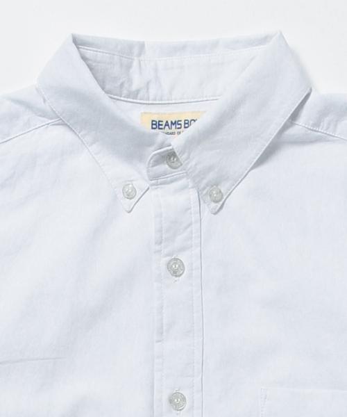 BEAMS BOY(ビームスボーイ)の「BEAMS BOY / オックスフォード ボタンダウン ショートスリーブ(シャツ/ブラウス・レディース・ホワイト/イエロー/ネイビー/パープル・ONE SIZE)」の9枚目の写真