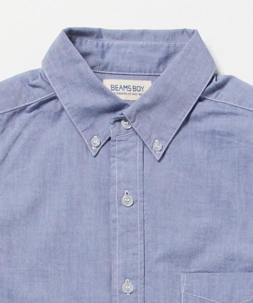 BEAMS BOY(ビームスボーイ)の「BEAMS BOY / オックスフォード ボタンダウン ショートスリーブ(シャツ/ブラウス・レディース・ホワイト/イエロー/ネイビー/パープル・ONE SIZE)」の11枚目の写真