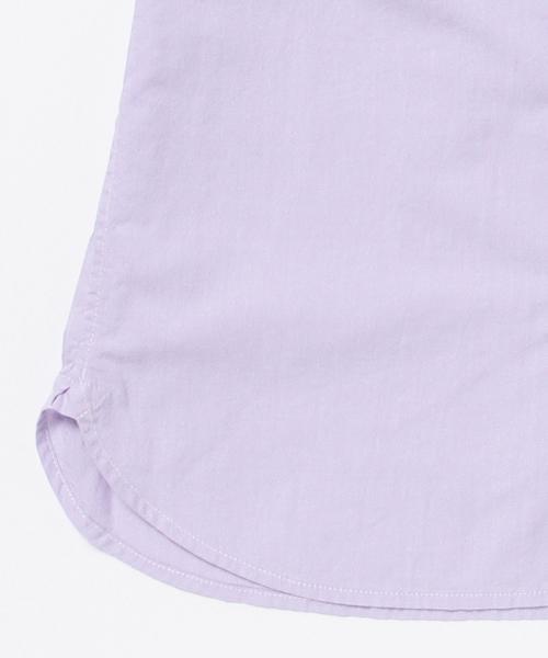 BEAMS BOY(ビームスボーイ)の「BEAMS BOY / オックスフォード ボタンダウン ショートスリーブ(シャツ/ブラウス・レディース・ホワイト/イエロー/ネイビー/パープル・ONE SIZE)」の21枚目の写真