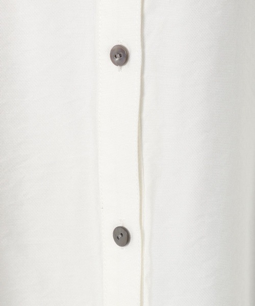 JEANASIS（ジーナシス）の「ハイショクメローダブルフリルブラウス/264569（シャツ/ブラウス・レディース・ホワイト/ブラック・FREE）」の12枚目の写真