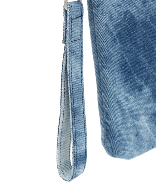 WEGO(ウィゴー)の「WEGO/パターンクラッチバッグ(クラッチバッグ・メンズ・ブラック/ブラック系その他/ブルー/ライトインディゴブルー・FREE)」の14枚目の写真