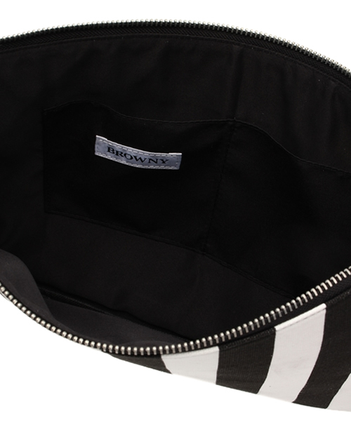 WEGO(ウィゴー)の「WEGO/パターンクラッチバッグ(クラッチバッグ・メンズ・ブラック/ブラック系その他/ブルー/ライトインディゴブルー・FREE)」の11枚目の写真