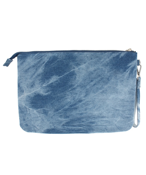 WEGO(ウィゴー)の「WEGO/パターンクラッチバッグ(クラッチバッグ・メンズ・ブラック/ブラック系その他/ブルー/ライトインディゴブルー・FREE)」の6枚目の写真