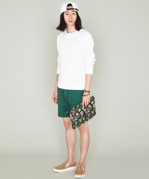 WEGO(ウィゴー)の「WEGO/パターンクラッチバッグ(クラッチバッグ・メンズ・ブラック/ブラック系その他/ブルー/ライトインディゴブルー・FREE)」の19枚目の写真