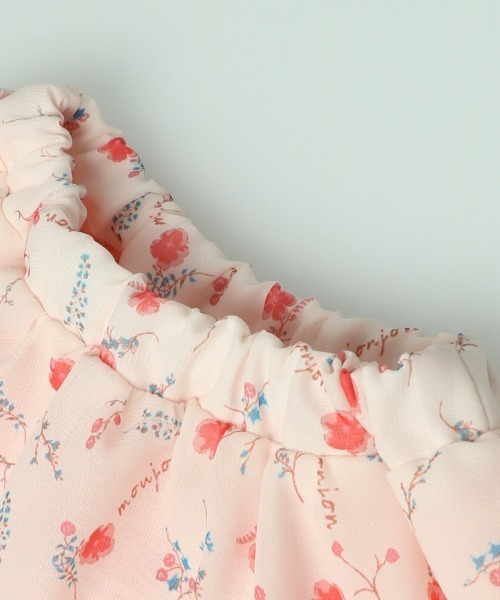 Moujonjon(ムージョンジョン)の「チュール×小花柄リバーシブルスカート(スカート・キッズ・ピンク・S/M/L)」の8枚目の写真