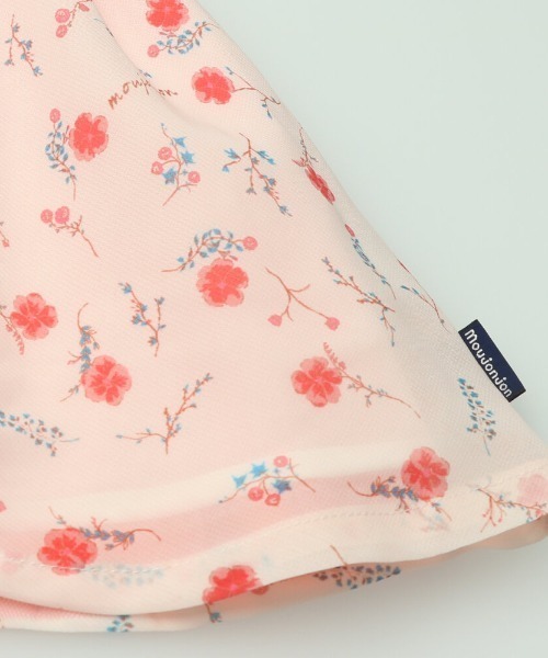 Moujonjon(ムージョンジョン)の「チュール×小花柄リバーシブルスカート(スカート・キッズ・ピンク・S/M/L)」の6枚目の写真