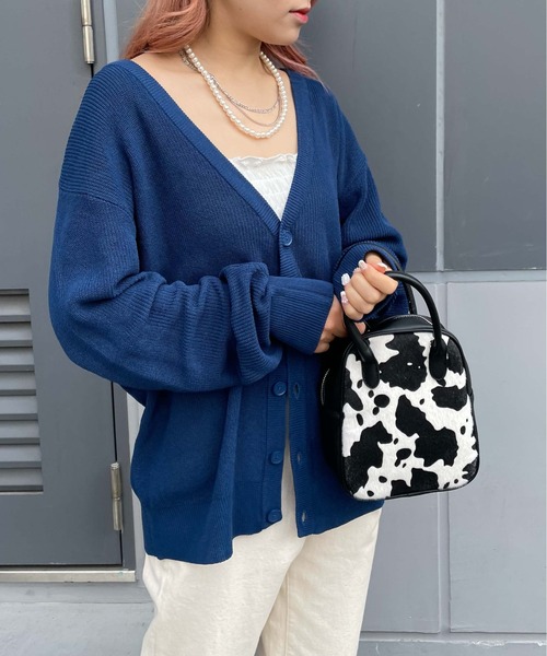 WEGO(ウィゴー)の「WEGO/リネンライクカーディガン(カーディガン/ボレロ・メンズ・イエロー/グリーン/スミクロ/ブルー・LARGE/MEDIUM)」の14枚目の写真