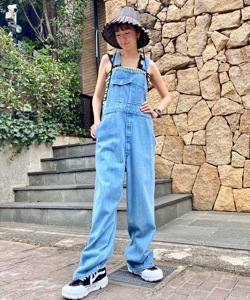 Candy Stripper（キャンディストリッパー）の「FLOWER CROCHET KINT キャミソール（キャミソール・レディース・ライトブルー/ブラック/ブラウン・2）」の15枚目の写真